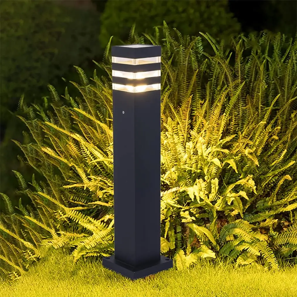 Pathway Lights Post Lights Ip55 Waterproof Outdoor Lamp Post Lawn Light Floor Lamp E26 Lampholder Hardwired Suitable For 12V /