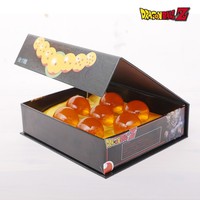 7Pcs/Set 3.5CM DRAGON BALL Z 7 Stars Crystal Balls Complete Set New In Box Retail/Wholesale Free Shipping 3.5cm