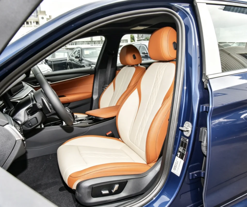 Für BMW G30 2018~2020 Maßgefertigte Autositzbezüge Luxuriöses Nappaleder 100% Passgenau Innenraumzubehör 360 ° Vollständige Abdeckung – Detail 3