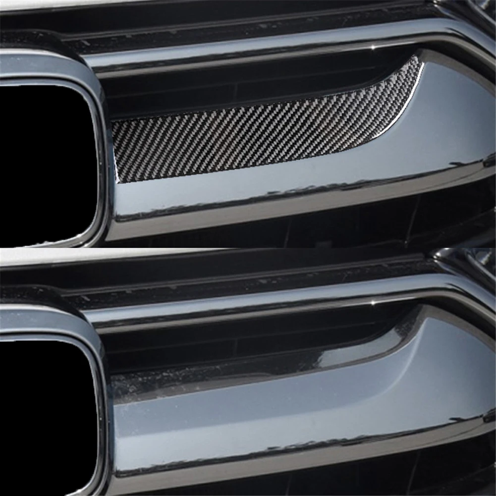 Carbon Fiber Car Stickers For Honda CRV 2017 2018 2019 2020 2021 Front Grille Flying Wing Decorative Accessories Interior Strips image 3