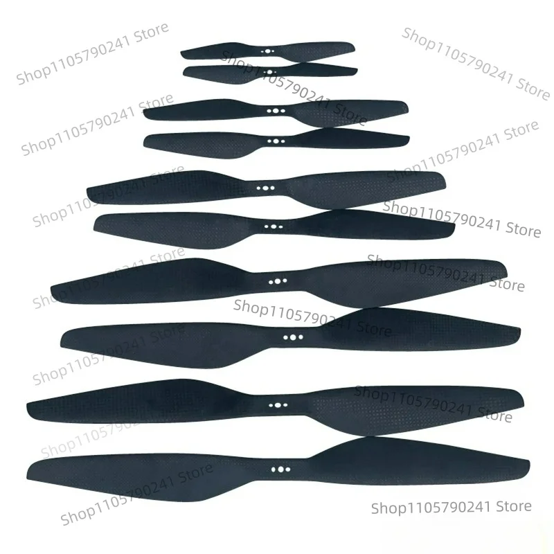 Carbon Fiber Propeller CW CCW 5030 6020 7024 8027 9030 1033 1137 1240 For RC Model Airplane Blades