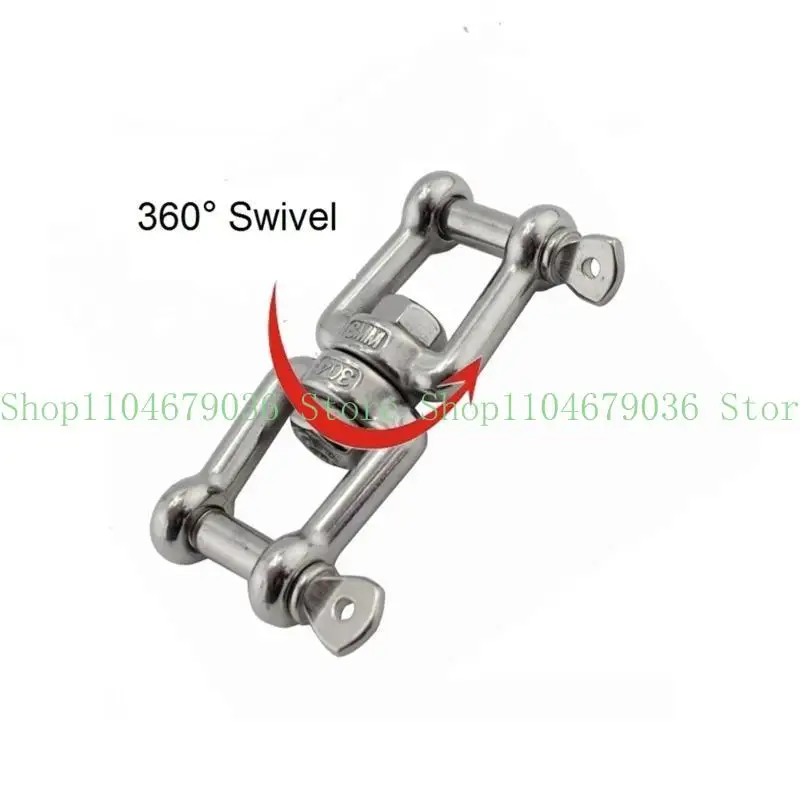 652F Upgrades Steel Boat Anchors Shackle Prevents Tangles in Anchors Lines 360 Degree Rotating Shackle Simple Installs