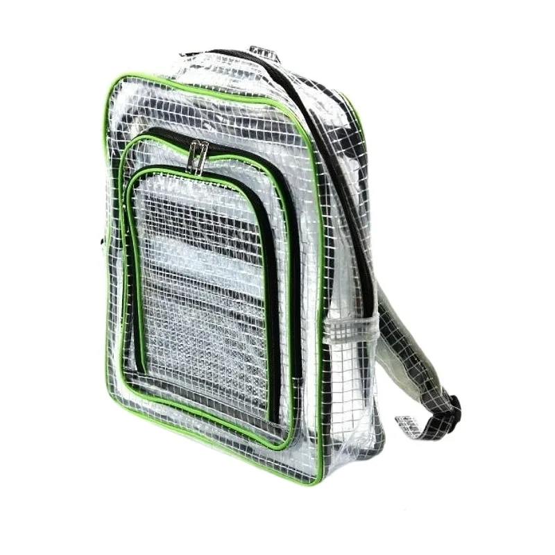 حقيبة أدوات ESD بقفل سحاب لغرفة الأبحاث، حقيبة ظهر PVC مضادة للكهرباء الساكنة مع منتج أمان فيلم مضاد للكهرباء الساكنة