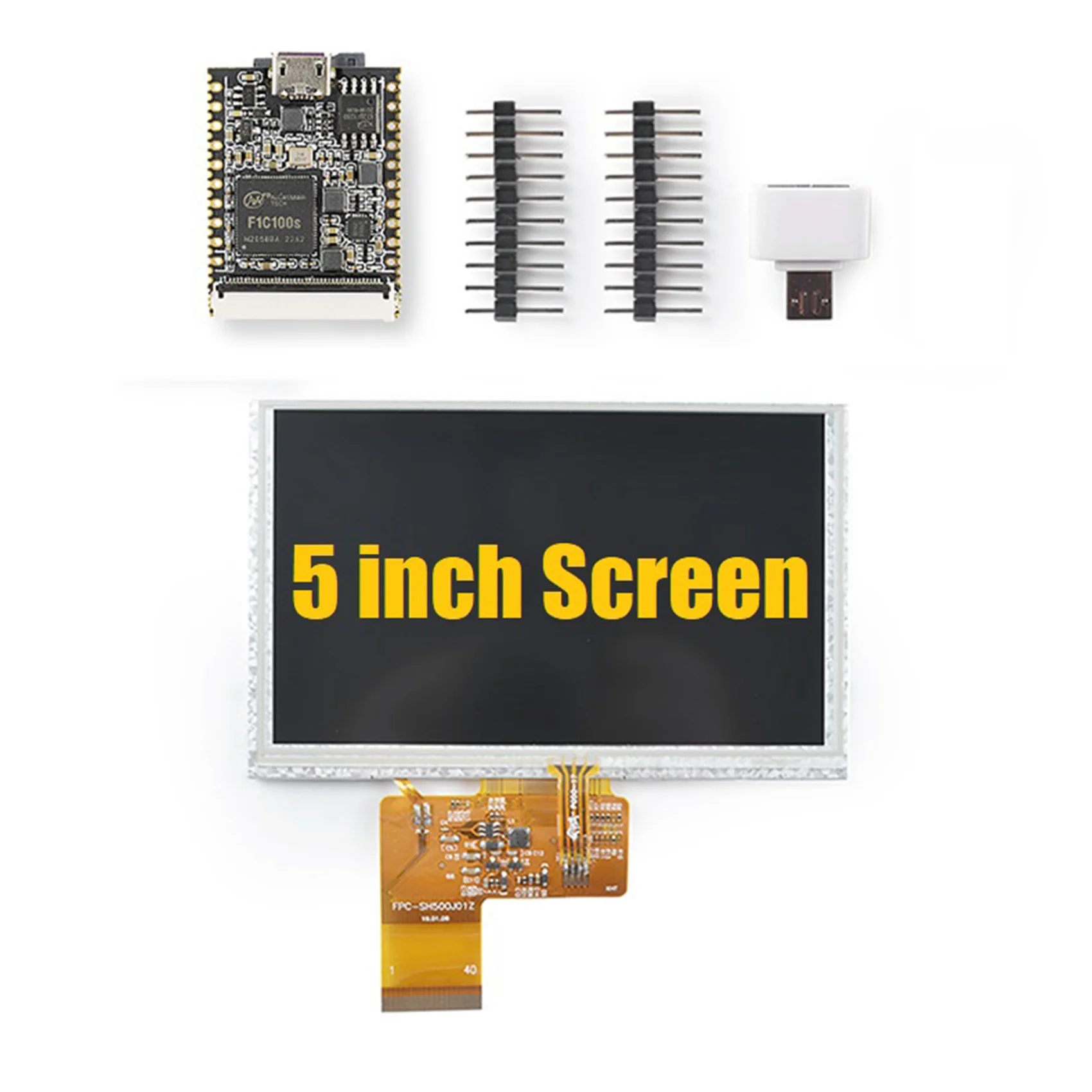 

For Sipeed Lichee Nano Motherboard+5 Inch Screen F1C100S Development Board for Linux Programming Learning