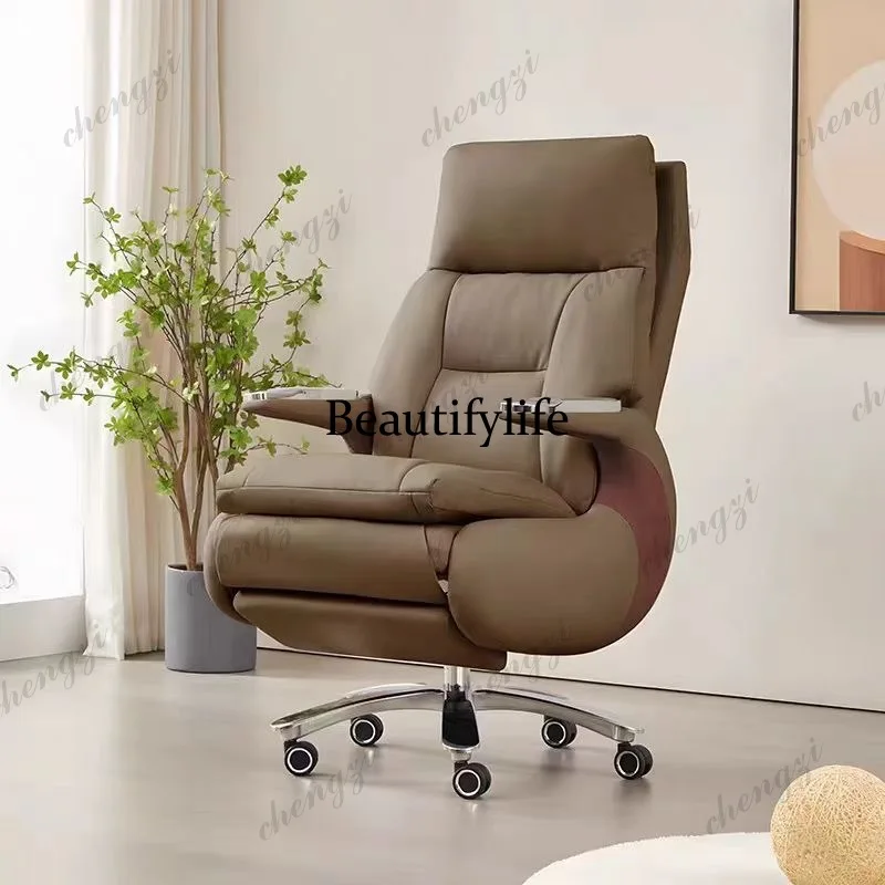 

Adjustable Gray Office Chair Upgrade Nordic Modern Designer Oversized Office Chairs Comfortable Silla De Escritorio Furniture