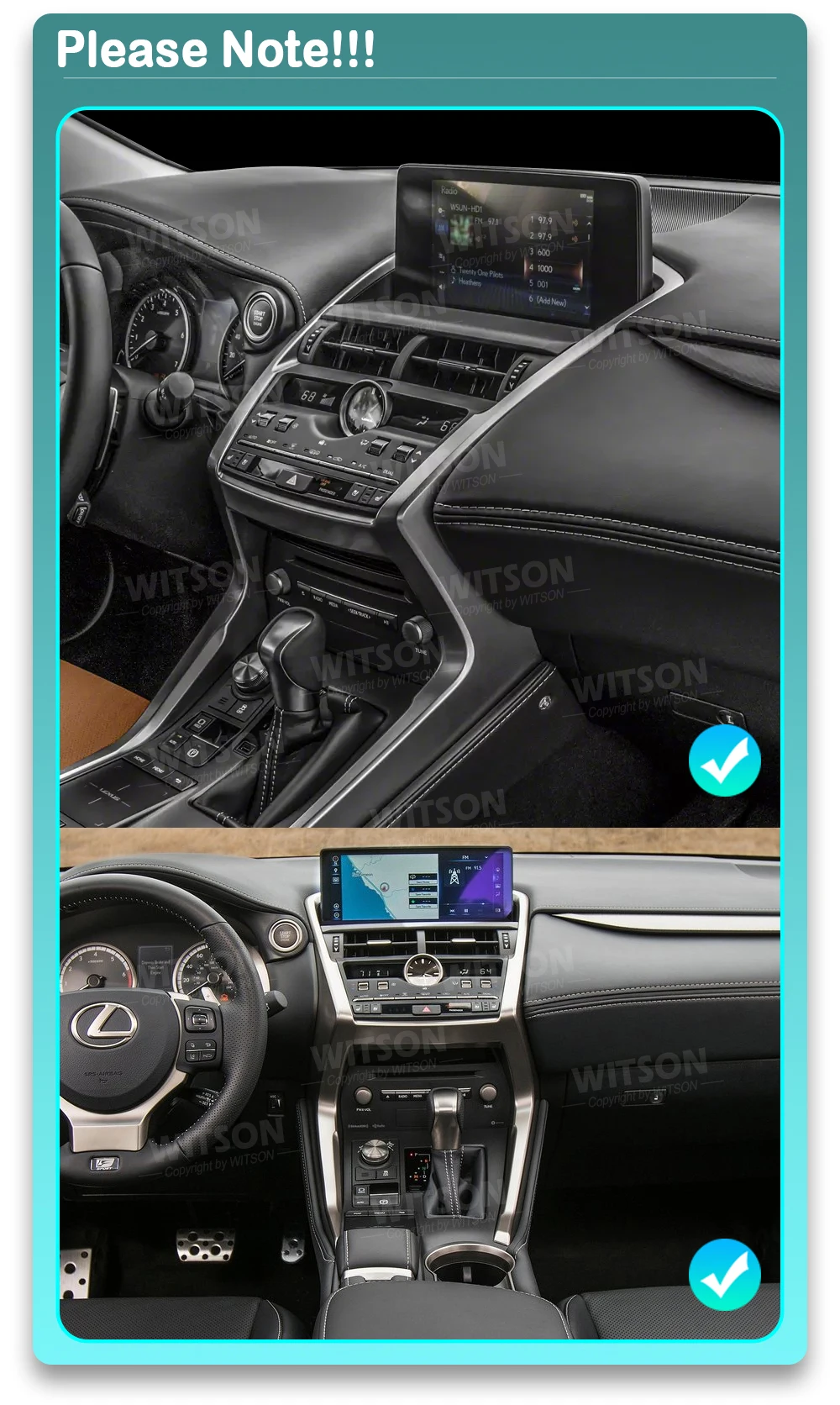 Car Radio For Lexus NX NX200 NX200T 300h 2017-2021 Auto Player GPS 10.25'' CarPlay Suit LHD & RHD Build-In 360 Camera Chip