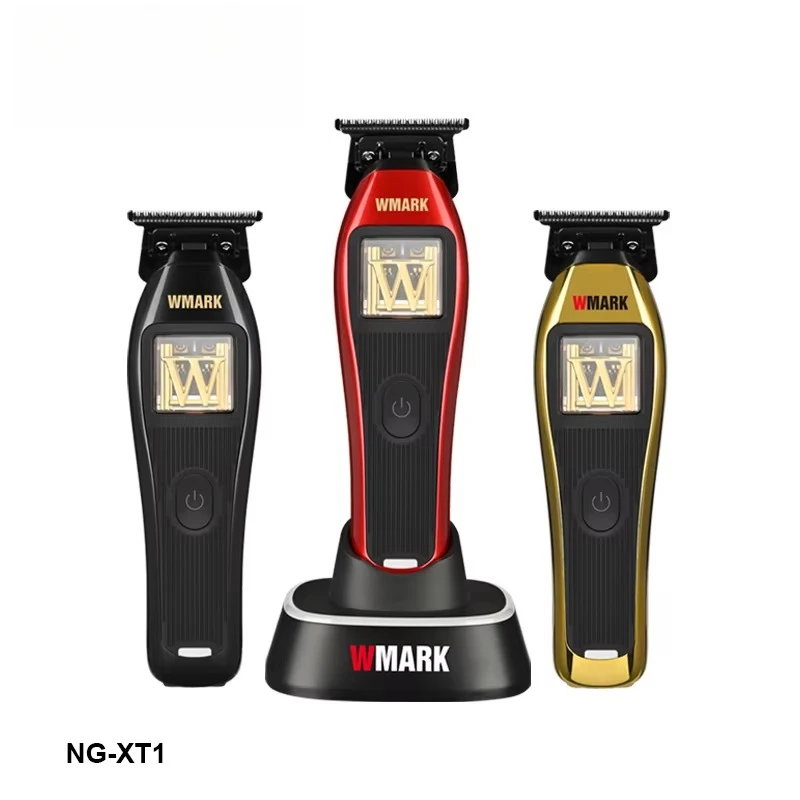 Exclusive NG-XT1 DLC Blade Rechargeable Barber Shop Magnetic Vector Motor High Speed Haircut Fader Beard Detail Trimmer