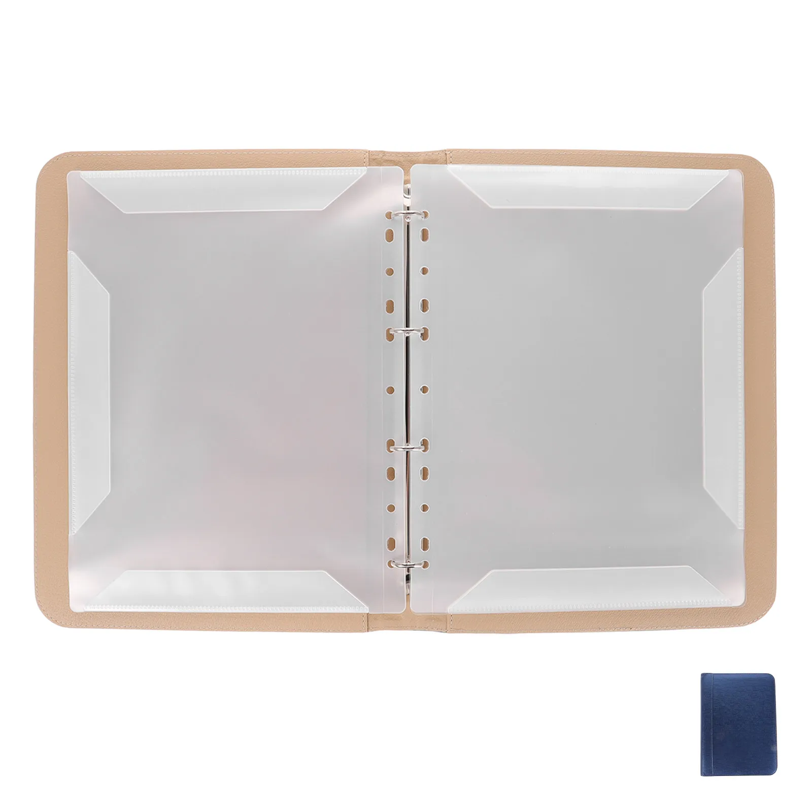 

Portable A4 Sheet Music Folder Clear Document Organizer for Office School Home Music Score Storage Desktop File Management