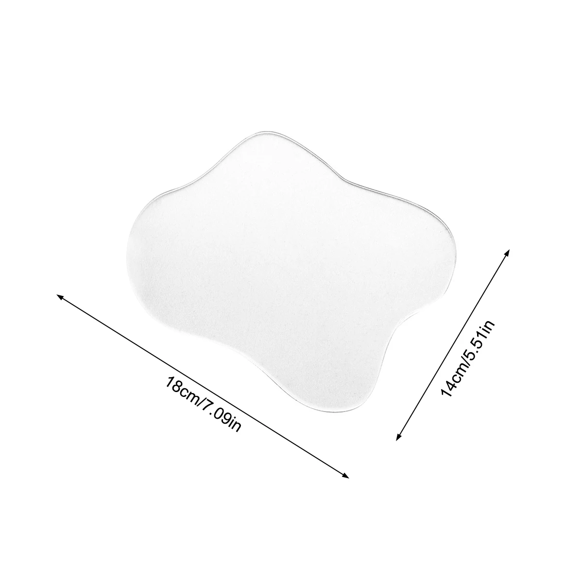 1 قطعة قاعدة أكريليك غير منتظمة قاعدة أكواب مرآة واضحة الشمال Ins بسيطة الجدول حصيرة سطح المكتب ديكور الحلي إطلاق النار المنزل الدعائمеБСВСВСВСВГВСВСВСВГ