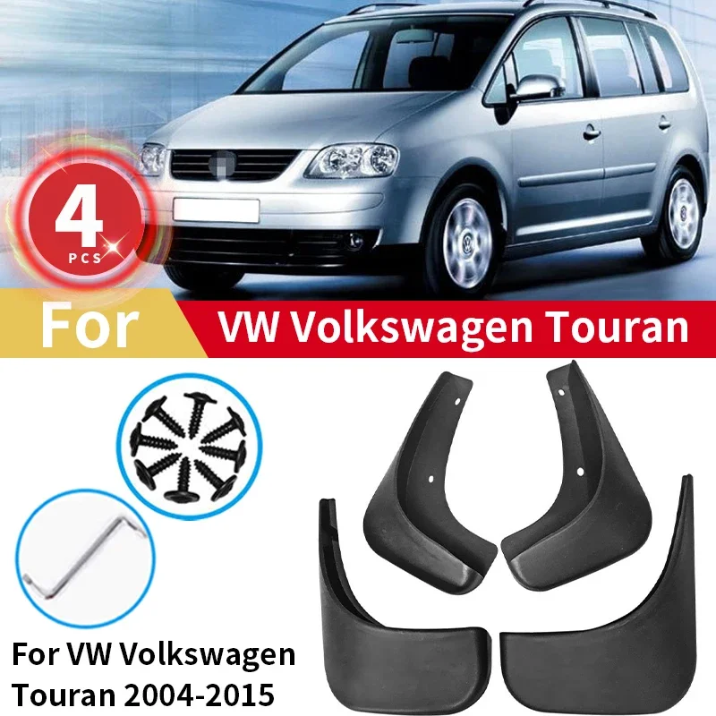 

For VW Volkswagen Touran 2004-2015 Mudguards Fender Mud Flap Guard Splash Mudguard Fenders Mudflaps Car Accessories