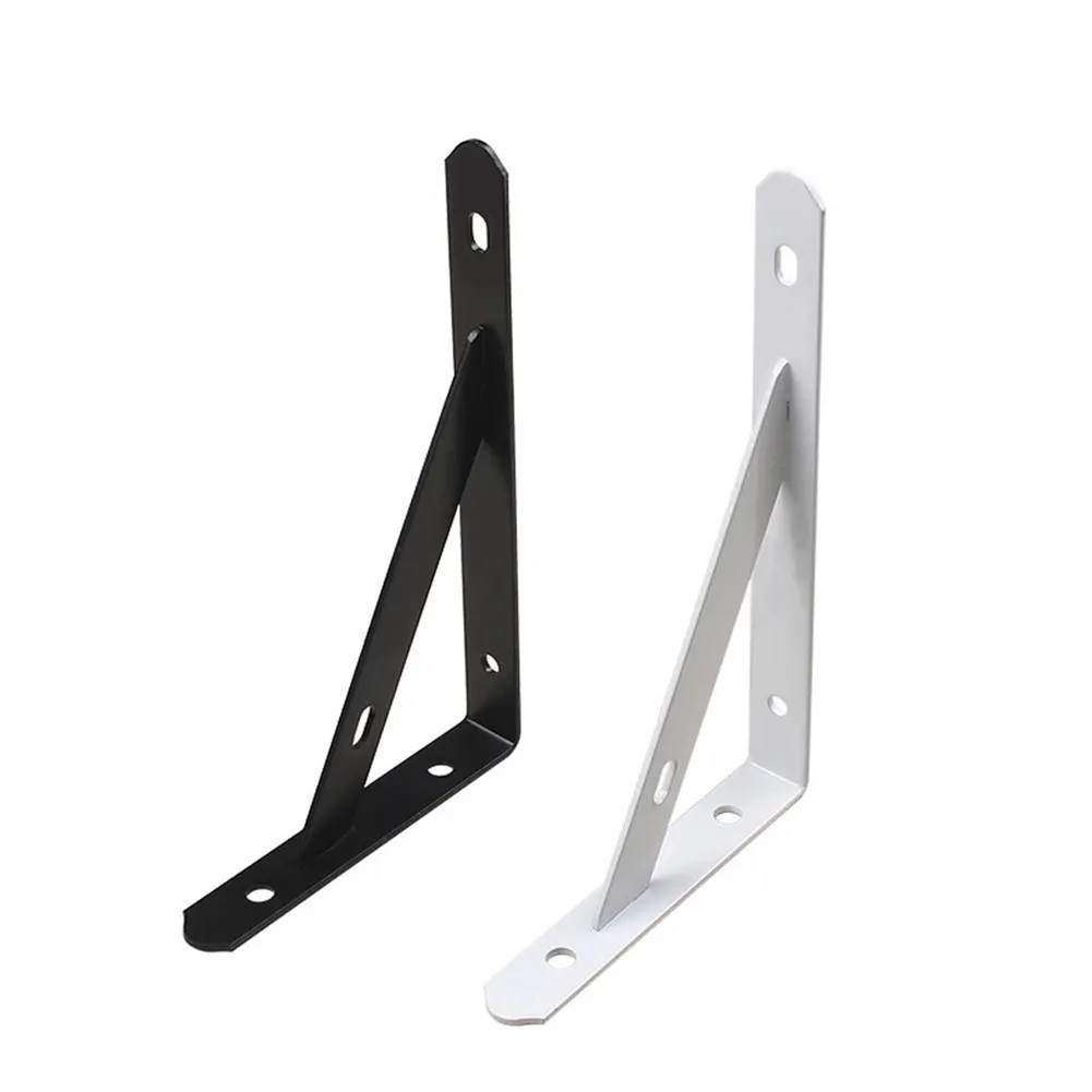 For 2 Pack Metal Corner Supports L Shaped for Shelf Framing in Home Renovation DIY Projects and Space Optimization Tasks