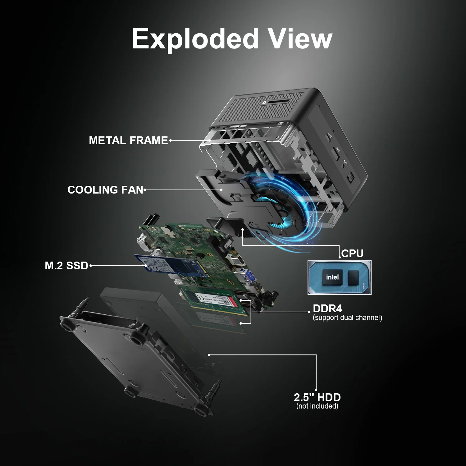 Mini pc intel nuc 11 panther canyon nuc11pahi50z/nuc11pahi70z núcleo i5 1135g7/core i7-1165G7 win10 pro mini computador