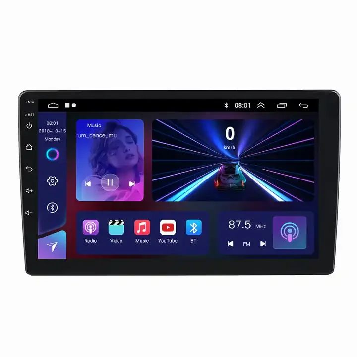 Double Din 7/9/10 cali Radio samochodowe z systemem Android Ekran samochodowy do Carplay Stereo Android Radio Auto Electronics Samochodowy odtwarzacz DVD