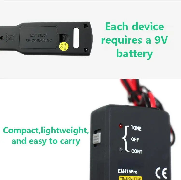 EM415PRO Car Short Circuit Detector 6-42V DC Vehicle Repair Tool Detector Tracer Cables Short Open Wires Car Automotive Finder