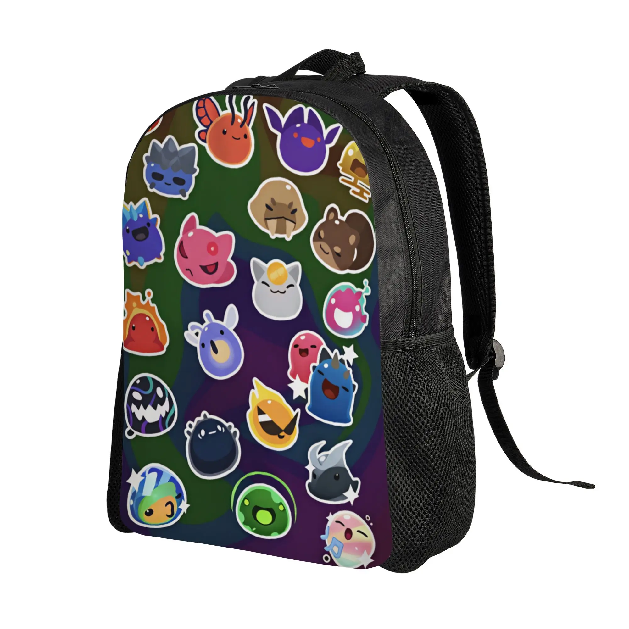 Slimed Rancher  Backpack  College Backpacks Women Men Custom Soft High School Bags Fun Rucksack