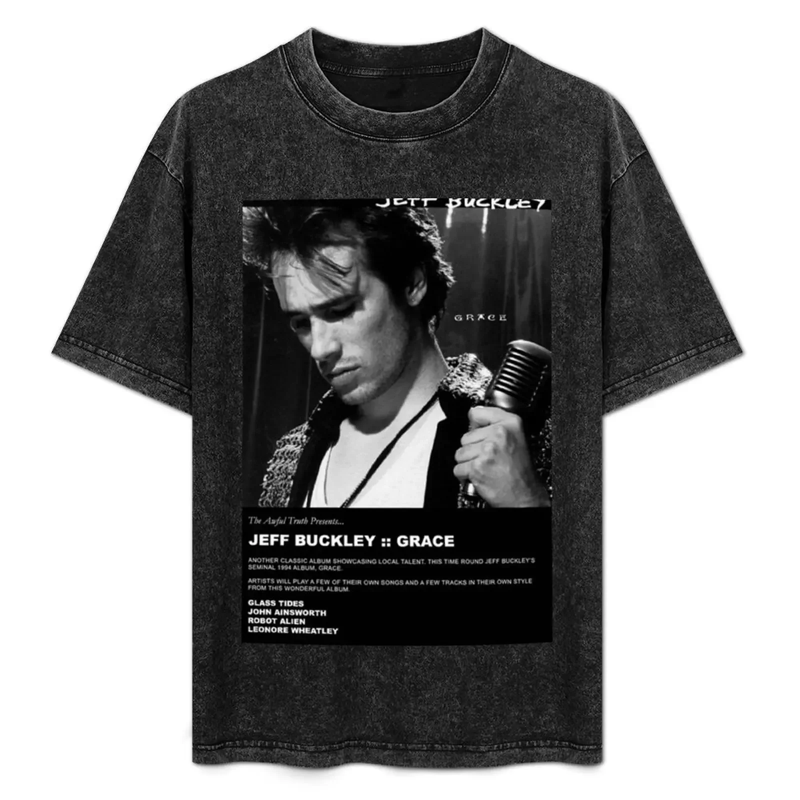 

First Concert Buckley T-Shirt rapper graphic tees blue archive graphic t shirts plus size men clothing