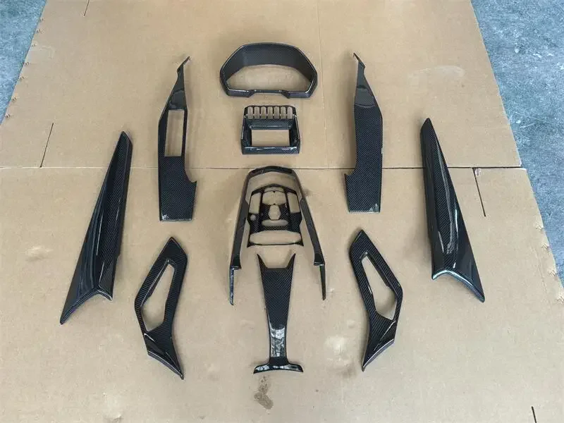 For Lp700 Interior Center Control Instrument Covers Shift Paddle Door Panel Interior Car Modified Parts