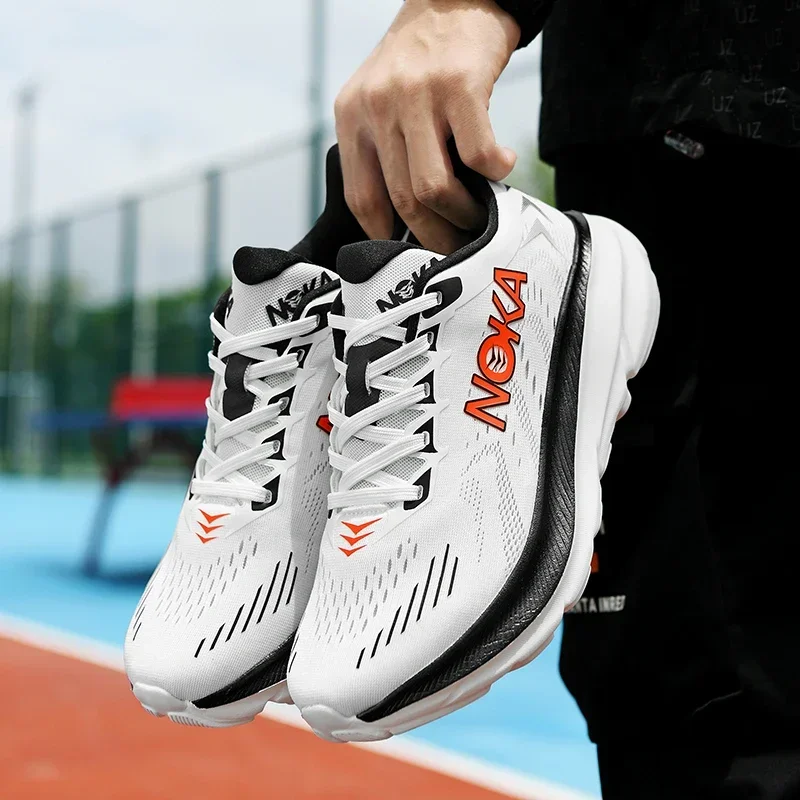 New Running Shoes Men Women Breathable Running Footwears Light Weight Walking Shoes Luxury Gym Sneakers Outdoor Sport Tennis