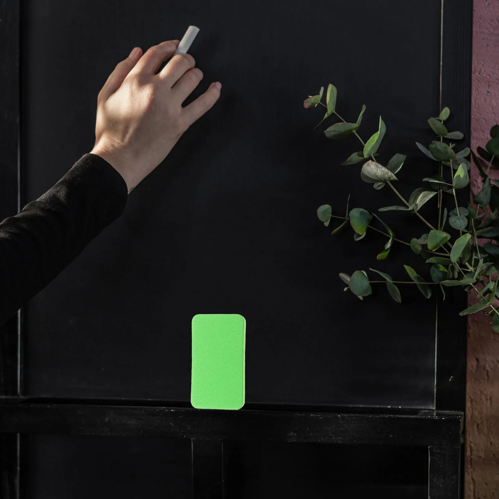 10Pcs Whiteboard Erasers Reusable Dry Erasing Tool Smooth Non-Scratch for Office School Training Institution Chalkboards