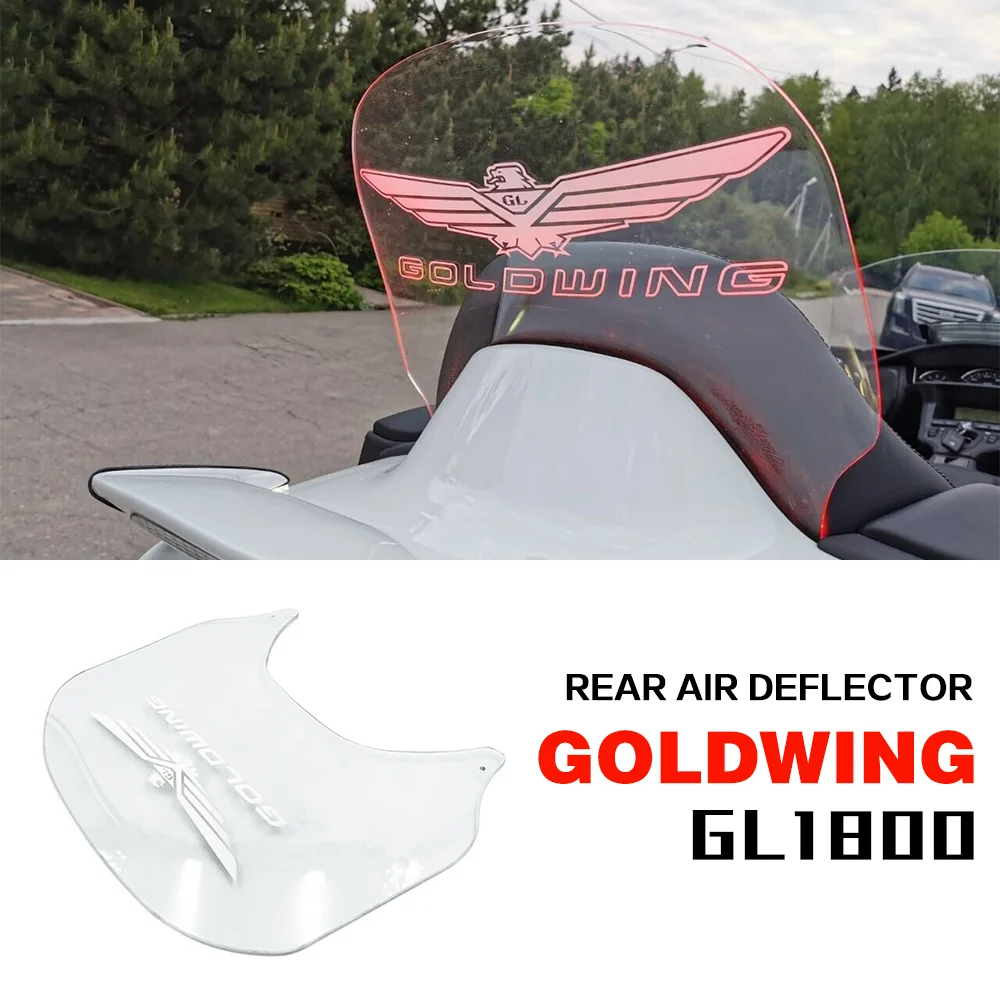 

for HODNA GOLDWING GL1800 Accessories Rear Air Deflector Gold Wing Windshield Rear Windscreen Goldwing1800 GL 1800 Parts