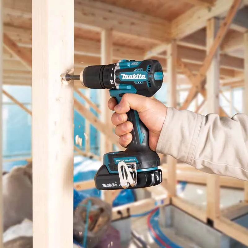 Makita DDF487 Cordless Driver Drill 18V LXT Brushless Motor Compact Big Torque Lithium Battery Electric Screwdriver Power Tool