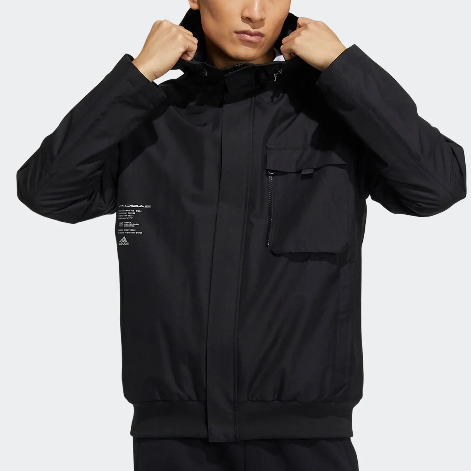 Adidas genuine casual men's fashionable sports trend jacket jacket HD0355
