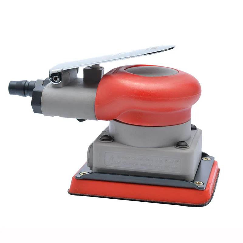 Polimento de superfície de móveis de automóvel, acessórios de ferramenta de lixa abrasiva, lixadeira de ar profissional 75*100mm, moedor pneumático