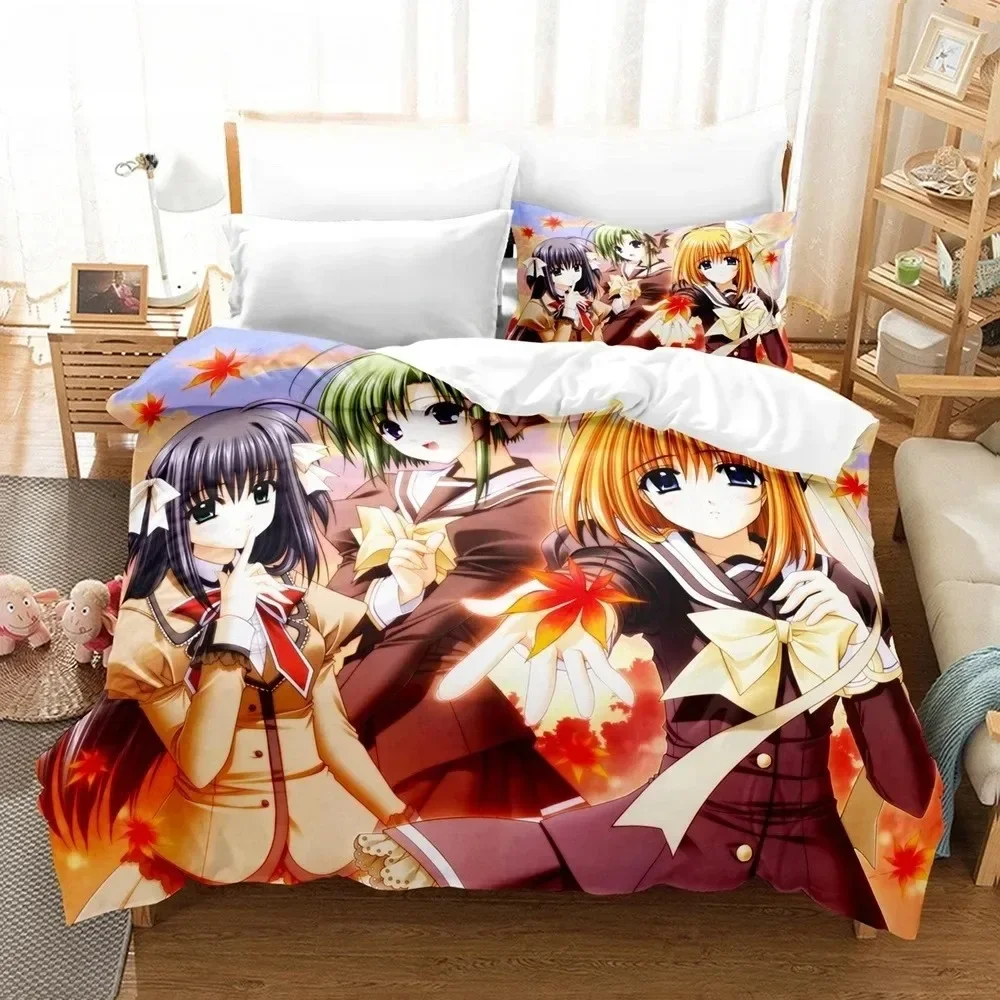 Anime Yae Sakura Character Bedding Set Bedroom Soft Modern Bedspreads Comefortable Kids Duvet Cover Quilt Cover And Pillowcase 2