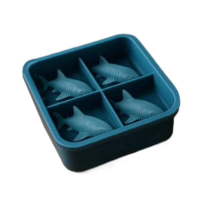 

Ice Molds Fun Shapes 3D Ice Maker Cute Easy Release Silicone Tray Shaper Mould For Water Drink Drinking Kitchen Home Creative