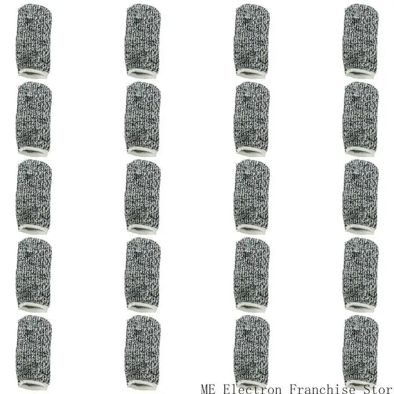 T5EA 20PCS Antucting Pinger Cots с эластичным посадкой не скользящие покрытия обновления Cots Designs для повара и