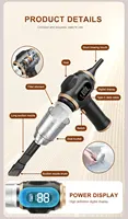 Powerful 2-in-1 Air Duster & Vacuum, Handheld Cordless Cleaner with Digital Display for Electronics Car Home Office 5