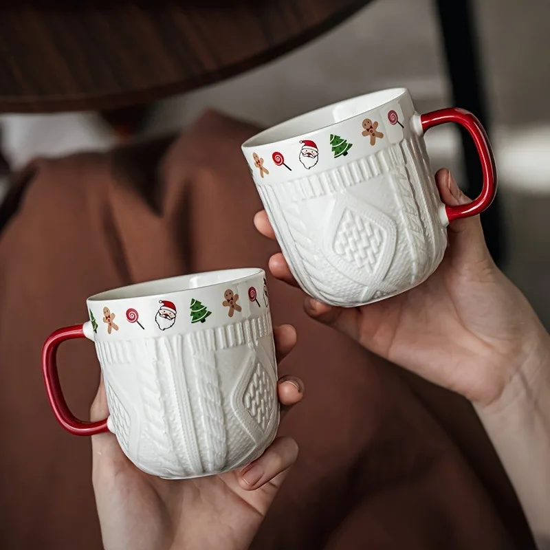 380ml Christmas Sweater Cerami - Coffee Tea Icon recension och pris