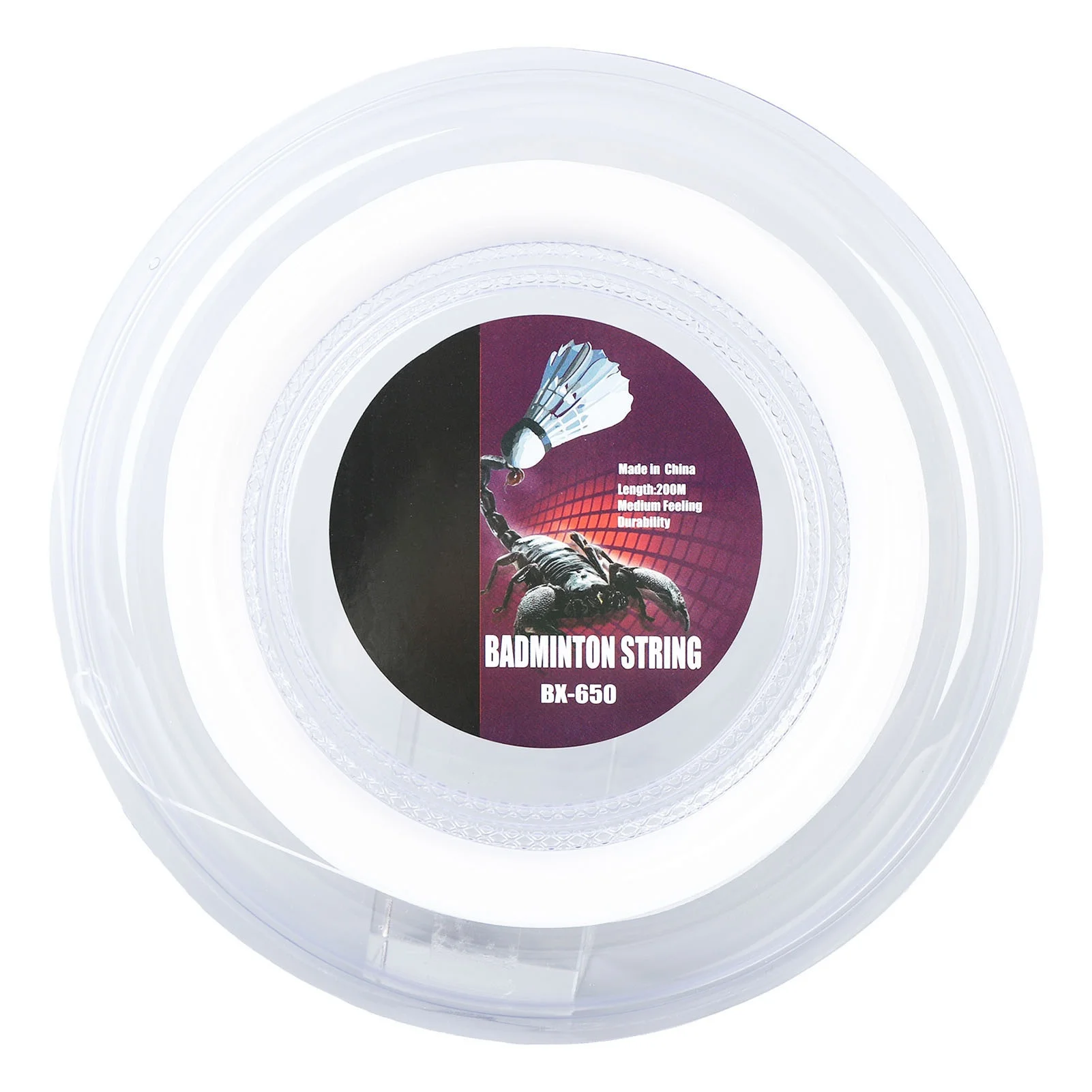 0.72mm 200m Badminton Racquet String Nylon Badminton Training Racket String Line BX 650