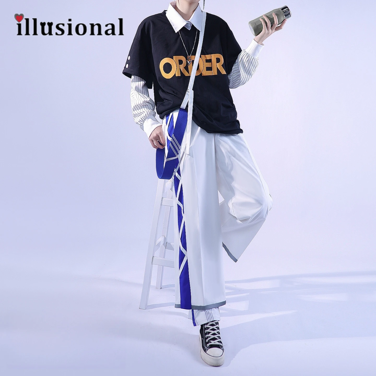 

illusional Arknights logos Cosplay Costume Game Logos Unifrom Daily Suit Halloween Costumes