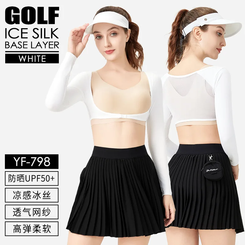 top-de-golf-para-mujer-proteccion-solar-de-verano-chal-de-manga-larga-seda-helada