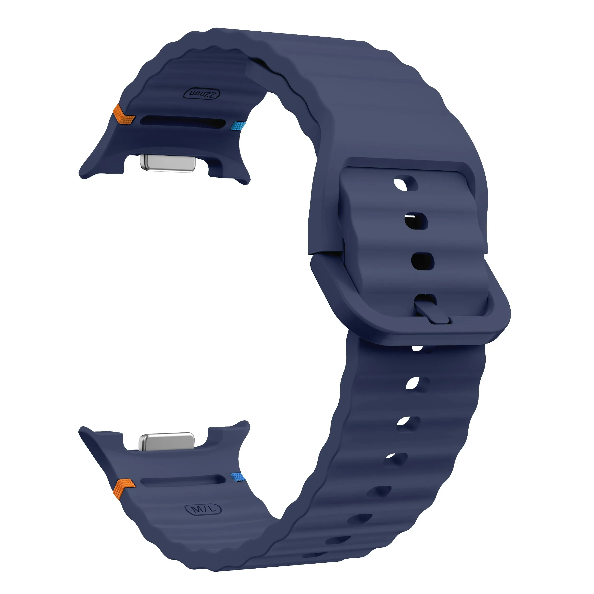 Cinturino in morbido silicone per Samsung Galaxy Watch 8 44mm 40mm Classic 46mm Cinturino originale ufficiale Correa per Galaxy Watch 8 Band