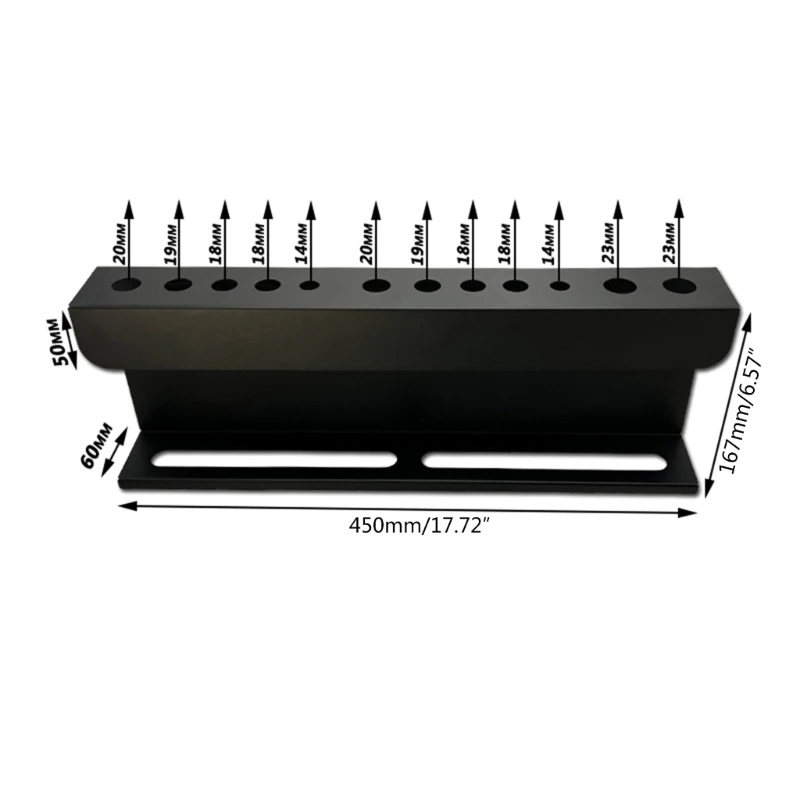 รายละเอียดยานยนต์ ที่ใส่แปรง ขวดสเปรย์ Mount Brush Rack