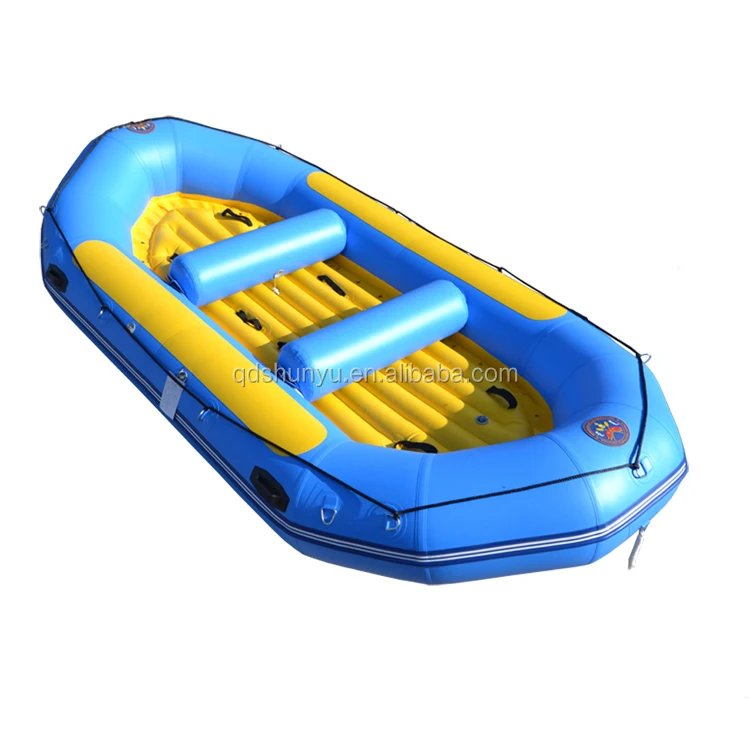 1.8Mm PVC from Whitewater River Raft, with helmet and life jacket