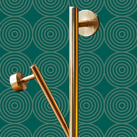 Handles for Furniture  Light Luxury Style Handle Long Nordic Drawer Wardrobe Door Handle Creative High-end Brass Cabinet Handle