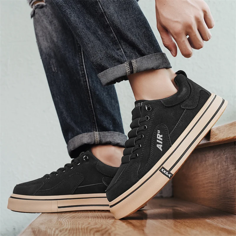Low-top Sneakers Casual Four-season Style Color-blocking Youthful Thick-soled Height-increasing Versatile Student Sports Shoes