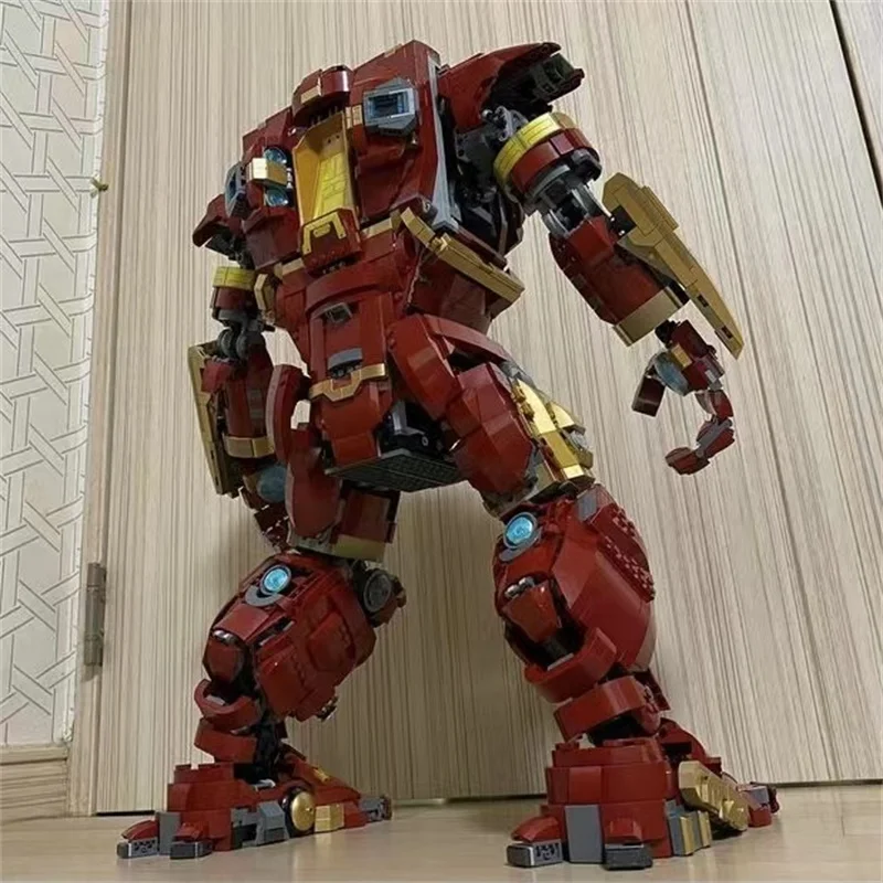 4049 Uds. Modelo de Hulkbuster bloques de construcción MK44 Robot MOC Set 76210 ladrillos de montaje juguetes para niños regalos para adultos