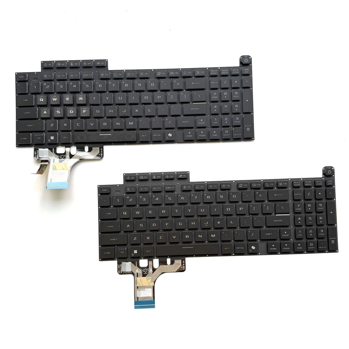 Immagine 4: Adatto per Rog Strix G18 G814F G814Fm G814Fp Modello 2025, Tasti della Tastiera, Copritasti, Staffe, Pulsanti, Parti per Laptop