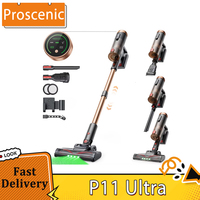 Proscenic P11 Ultra Cordless Stick Vacuum Cleaner, 40KPA 450W Powerful Cordless Vacuum Cleaner, GreenEye LED, Anti-Tangle Brush