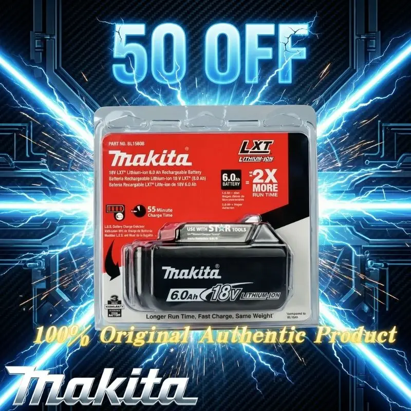 Genuine 18V 6.0AH M…