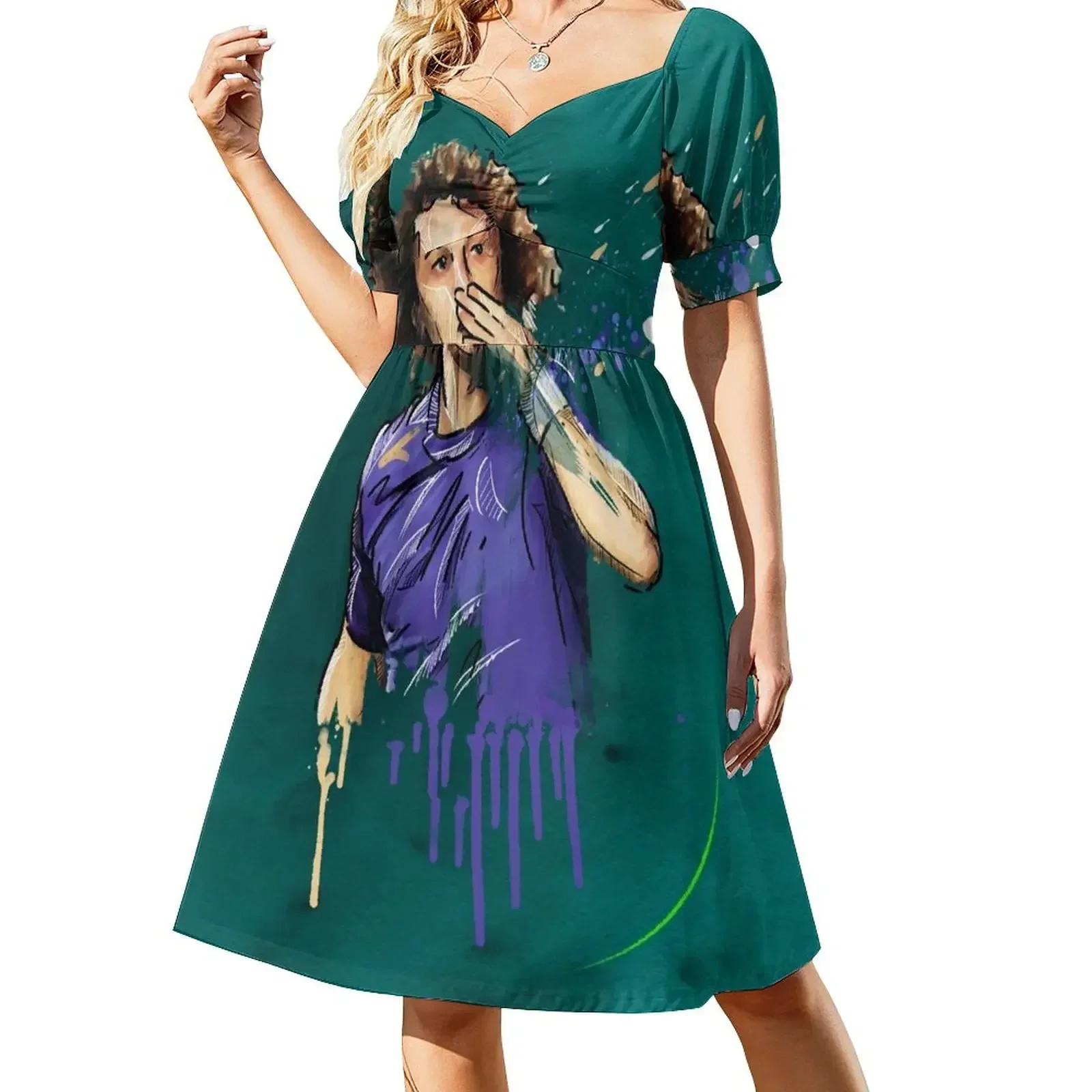 

Classic Luiz Short-Sleeved Dress Female dress evening dress