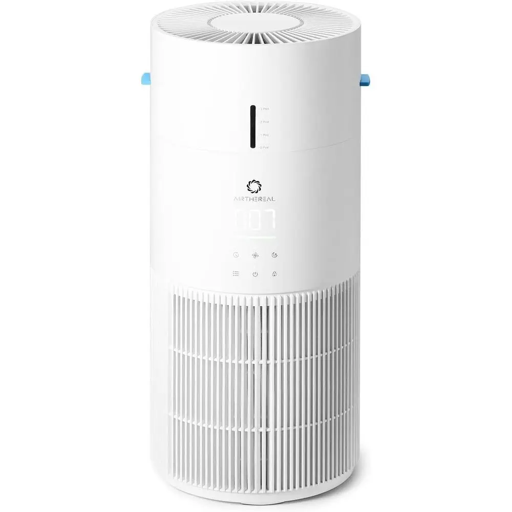 

Комбинированный очиститель и увлажнитель воздуха 2-в-1 для больших помещений, 3-ступенчатые фильтры, монитор качества воздуха, тихий режим для сна, автоматическое увлажнение