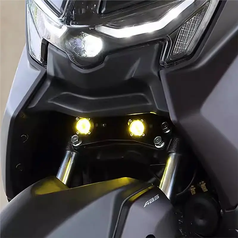 A76T-Fog Light Bracket For NMAX 155 125 NMAX155 V3 2025 2026 Motorcycle Front Led Driving Lamp Spotlight Holder