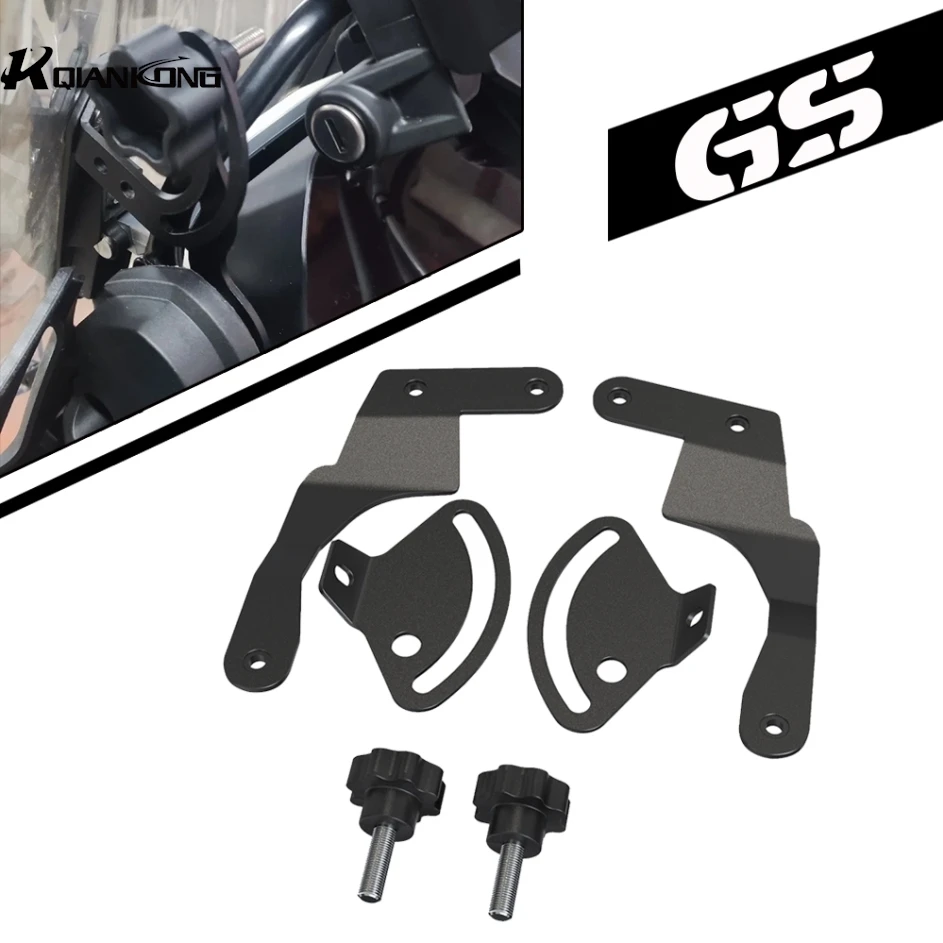 Supporto Navigatore GPS Per BMW F800GS E GS800 | Staffa In Alluminio Per Telefono Su Manubrio, Diametro 12/22mm