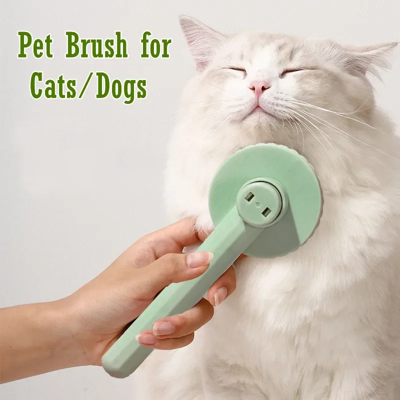 

Cat Brush Pet Comb Hair Removes Dog Hair Comb for Cat Dog Grooming Hair Cleaner Slicker Brush Tools Pet Accessories Supplies