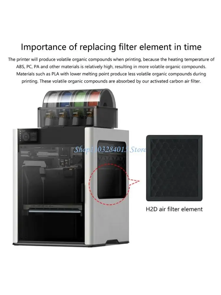 

R6FF Low Noise Air Filtration System Cartridge for H2D Commercial/Personals Printing Equipment